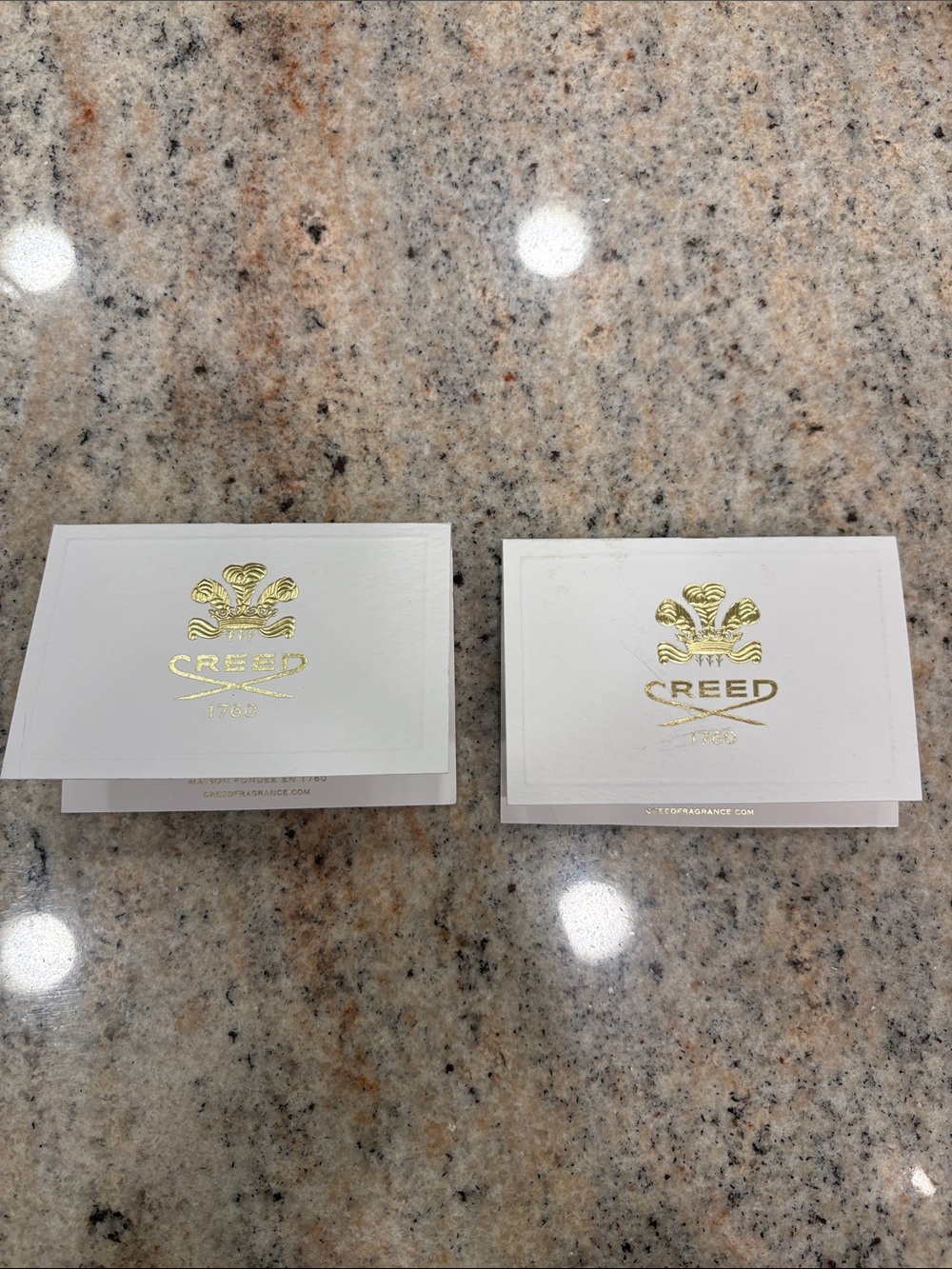 NWT Creed Samples (2)